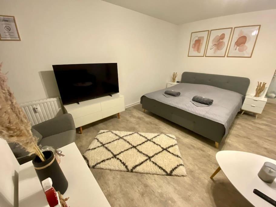 Stilvolle Ferienwohnung Mit Stellplatz Wlan Free Netflix Naehe Bahnhof Цвиккау Экстерьер фото
