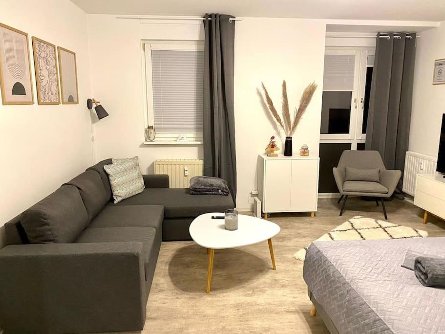 Stilvolle Ferienwohnung Mit Stellplatz Wlan Free Netflix Naehe Bahnhof Цвиккау Экстерьер фото